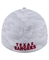 New Era Men's White Texas Rangers Graded 39THIRTY Stretch Fit Hat