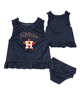 Outerstuff Infant Navy Houston Astros Playground Dress Bloomers Set