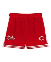 Outerstuff Toddler Gray/Red Cincinnati Reds Pinch Hitter Infielder T-Shirt and Shorts Set