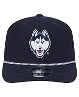 New Era Men's Navy UConn Huskies Game Day Multi-Rope 9SEVENTY Stretch-Snap Hat