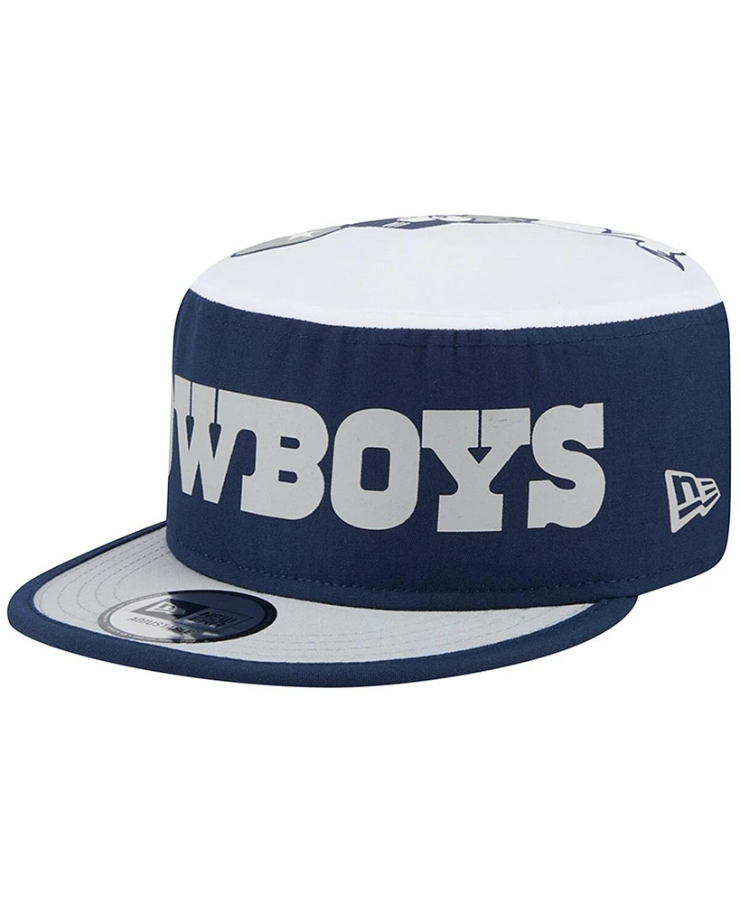 New Era Men's Navy Dallas Cowboys Throwback Retro Painter Snapback Hat