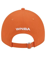 New Era Men's and Women's Orange Wnba Core Logo 9TWENTY Adjustable Hat