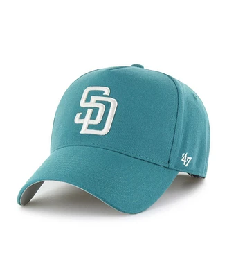 '47 Brand Men's Teal San Diego Padres Ballpark Offside Adjustable Hat