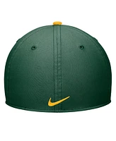 Nike Men's Green Baylor Bears On-Field True Performance Baseball Fitted Hat