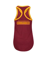 G-iii 4Her by Carl Banks Women's Burgundy Washington Commanders Tater Tank Top