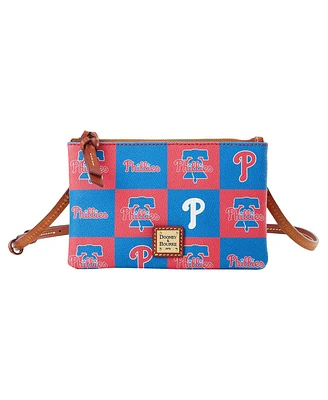Dooney & Bourke Philadelphia Phillies Top Zip Crossbody Purse