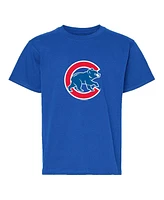 Soft as a Grape Big Boys and Girls Royal/Gray Chicago Cubs T-Shirt, Set of 2