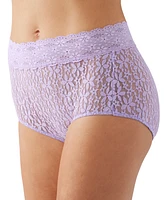 Wacoal Women's Flower-Lace Brief Lingerie 870405