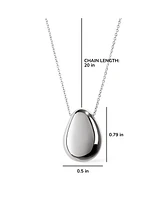 Ana Luisa - Silver Pendant Necklace - Pebble Silver