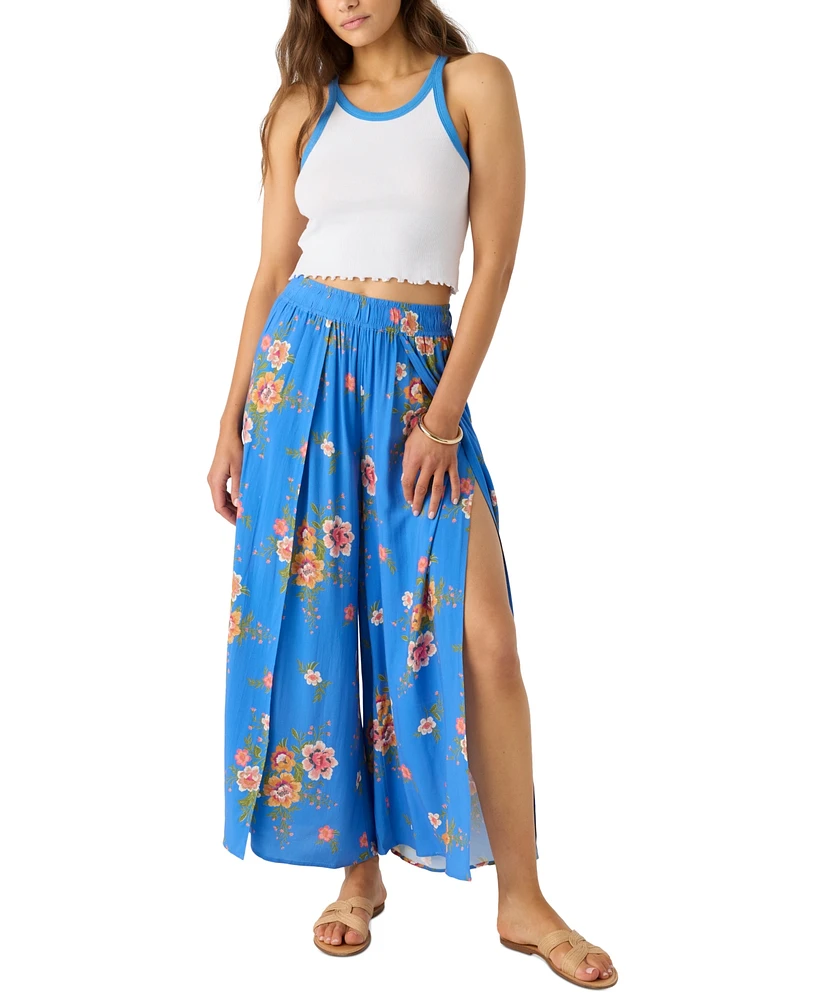 O'Neill Juniors' Tamara Rio Floral-Print Woven Pants