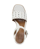 Naturalizer Women's Kira Block Heel Square Toe Platform Sandals
