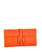 Pre-Owned Hermes 29 Jige Elan Clutch Swift
