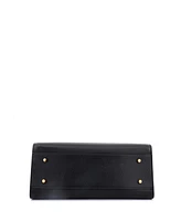 Pre-Owned Versace Virtus Belted Tote Leather