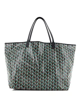 Pre-Owned Goyard Gm Saint Louis Tote Claire Voie Coated Canvas
