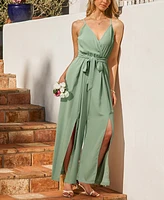 Cupshe Women's Wild Roots Green Jumpsuit