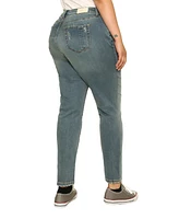 Slink Jeans Plus Denim High Rise Ankle skinny 28" inseam