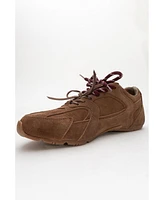 Selena Suede Leather Sneakers (Women)