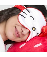 Sanrio Hello Kitty Sleep Mask - Soft Plush Eye Cover
