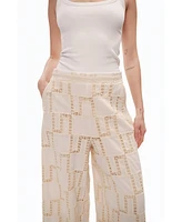 Nocturne Women's Embroidered Pants