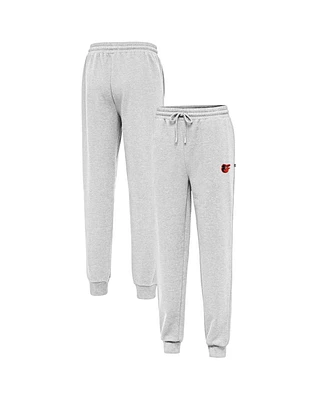 Antigua Men's Heather Gray Baltimore Orioles Idol Jogger Pants