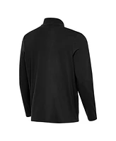 Antigua Men's Black Ohio State Buckeyes Perilous Quarter-Zip Top