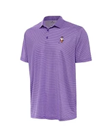 Antigua Men's Purple Clemson Tigers Golfer Rings Tribute Polo Shirt