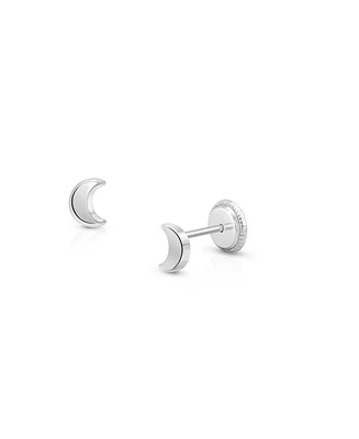 Tiny Blessings Children's 14K Gold Moonlight Studs Girls' Screw Back Earrings