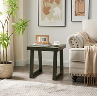 Kings Brand Furniture Charlie Side Table, End Table for Living Room, Nightstand Bedroom, Couch