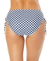 Anne Cole Women's Neo Geo Alex Side-Tie Bikini Bottoms
