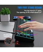 Wired 60% Mechanical Gaming Keyboard, Blue Switch 61 Key Keyboard with Rgb Backlit and Ultra-Compact