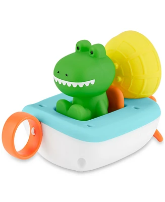 Skip Hop Zoo Croc The Boat Baby Bath Toy