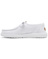 Hey Dude Women's Wendy Stretch Canvas Casual Moccasin Sneakers from Finish Line