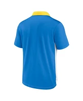 Nike Men's White/Powder Blue Los Angeles Chargers Rewind Pique Polo Shirt