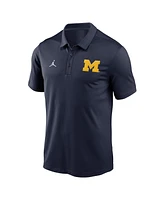 Jordan Men's Navy Michigan Wolverines Franchise Performance Polo Shirt