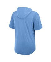 Nike Men's Light Blue St. Louis Cardinals Tri-Blend Performance Hoodie T-Shirt
