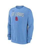 Nike Men's Light Blue St. Louis Cardinals Pullover Sweatshirt