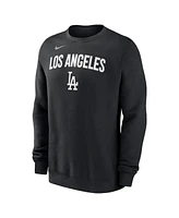Nike Men's Black Los Angeles Dodgers Pullover Sweatshirt