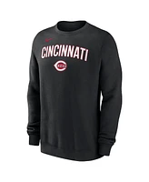 Nike Men's Black Cincinnati Reds Pullover Sweatshirt
