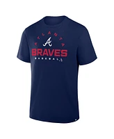 Fanatics Men's Navy Atlanta Braves Clubhouse Legacy Primary Play T-Shirt
