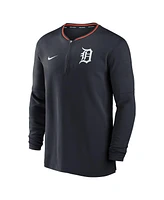 Nike Men's Navy Detroit Tigers Authentic Collection Performance Half-Zip Top