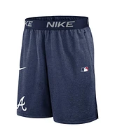 Nike Men's Navy Atlanta Braves Authentic Collection Performance Knit Shorts