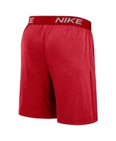 Nike Men's Red Los Angeles Angels Authentic Collection Performance Knit Shorts