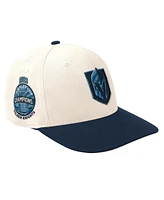 Starter Men's Cream/Navy Vegas Golden Knights Blue Wave Classic Adjustable Hat