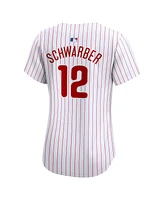 Nike Women's Kyle Schwarber White Philadelphia Phillies Home Limited Player Jersey