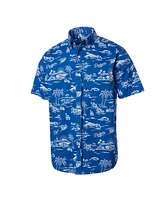 Reyn Spooner Men's Royal Los Angeles Dodgers Kekai Button-Down Shirt