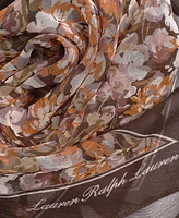 Lauren Ralph Lauren Pre-Spring Floral Diamond Scarf