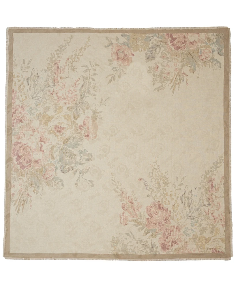 Lauren Ralph Lauren Floral Bouquet Square Scarf