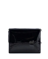 Pre-Owned Dolce & Gabbana Small Dg Logo Flap Shoulder Bag Leather