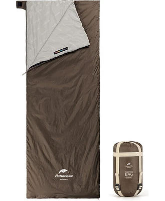 Naturehike Envelope Cotton Sleeping Bag for Adults and Kids 3-4 Season Lightweight Waterproof Camping Equipment
