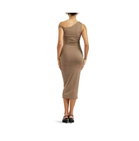 Ripe Maternity Maternity Ripe Luxe Knit Off Shoulder Dress